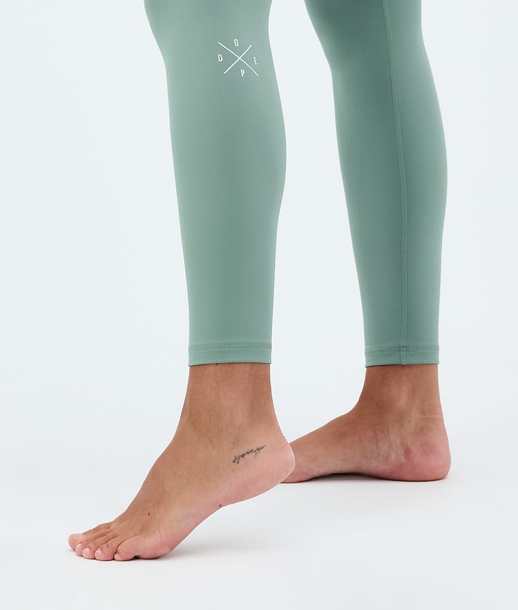 Snuggle W Base Layer Pant Women 2X-Up Faded Green, Image 7 of 7