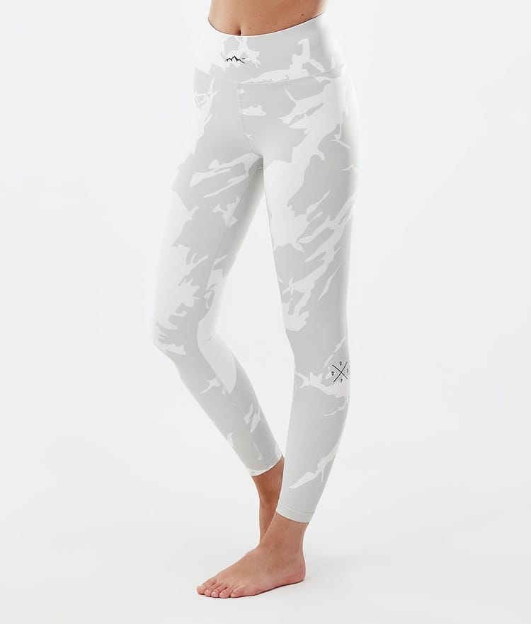 Snuggle W Pantalon thermique Femme 2X-Up Grey Camo, Image 1 sur 7
