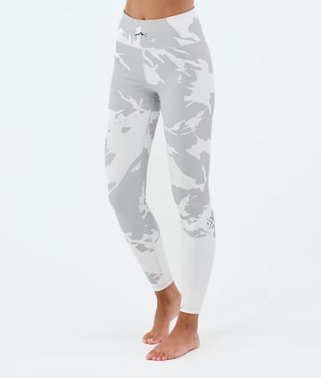 Snuggle W Base Layer Pant Women Grey Camo