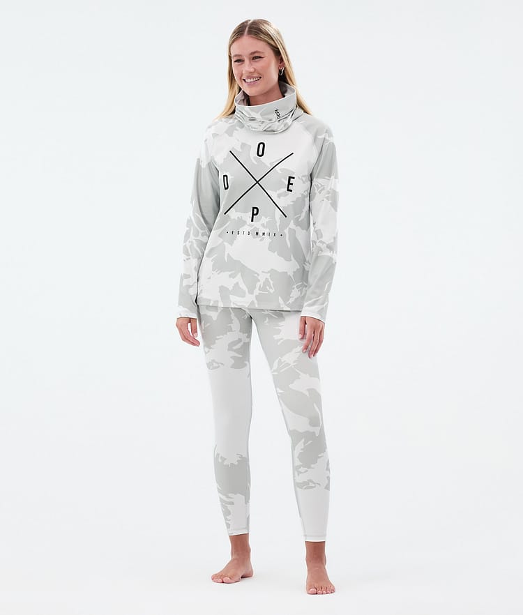 Snuggle W Base Layer Pant Women 2X-Up Grey Camo, Image 3 of 7