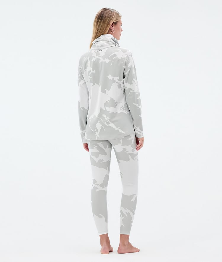 Snuggle W Base Layer Pant Women 2X-Up Grey Camo, Image 4 of 7