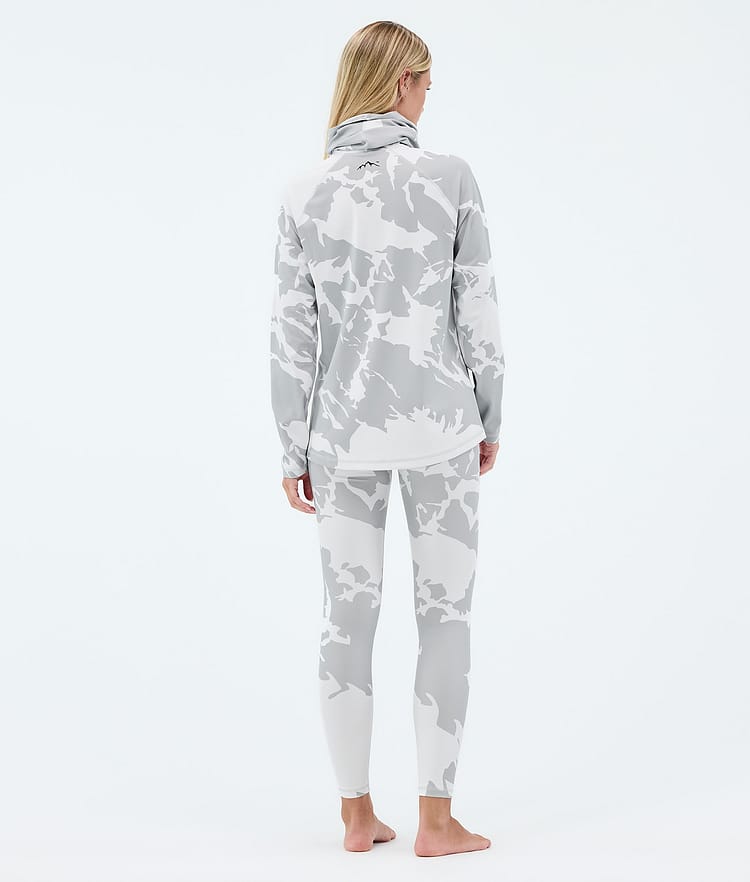 Snuggle W Base Layer Pant Women 2X-Up Grey Camo, Image 4 of 7