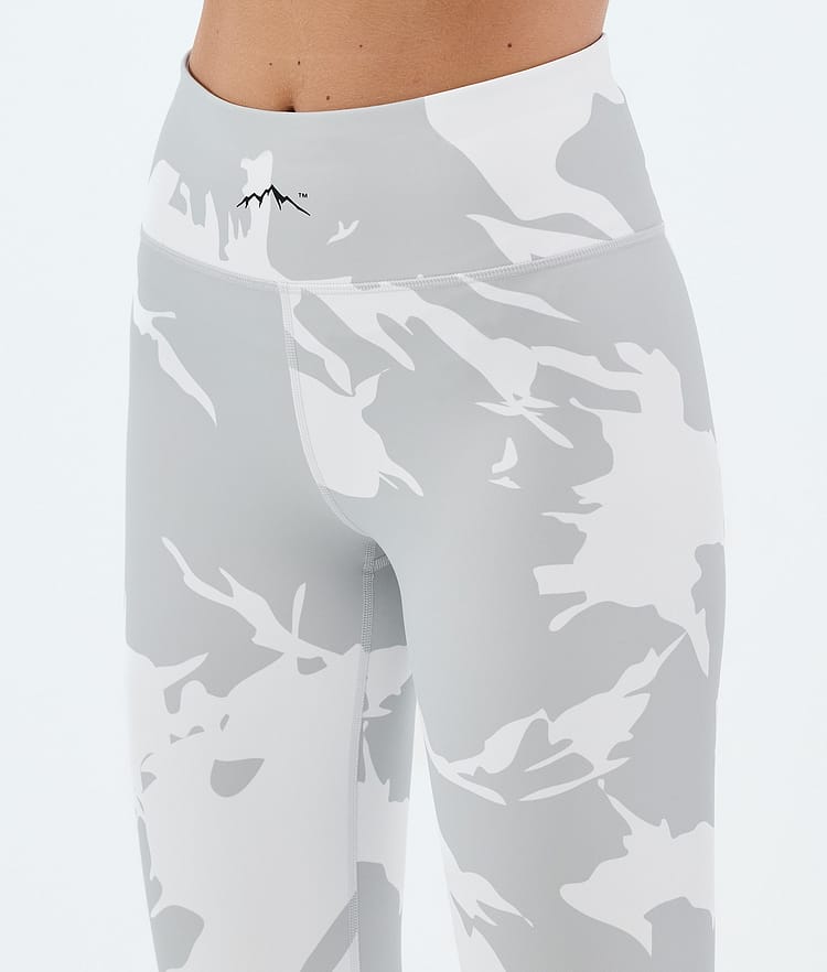 Snuggle W Base Layer Pant Women 2X-Up Grey Camo, Image 5 of 7