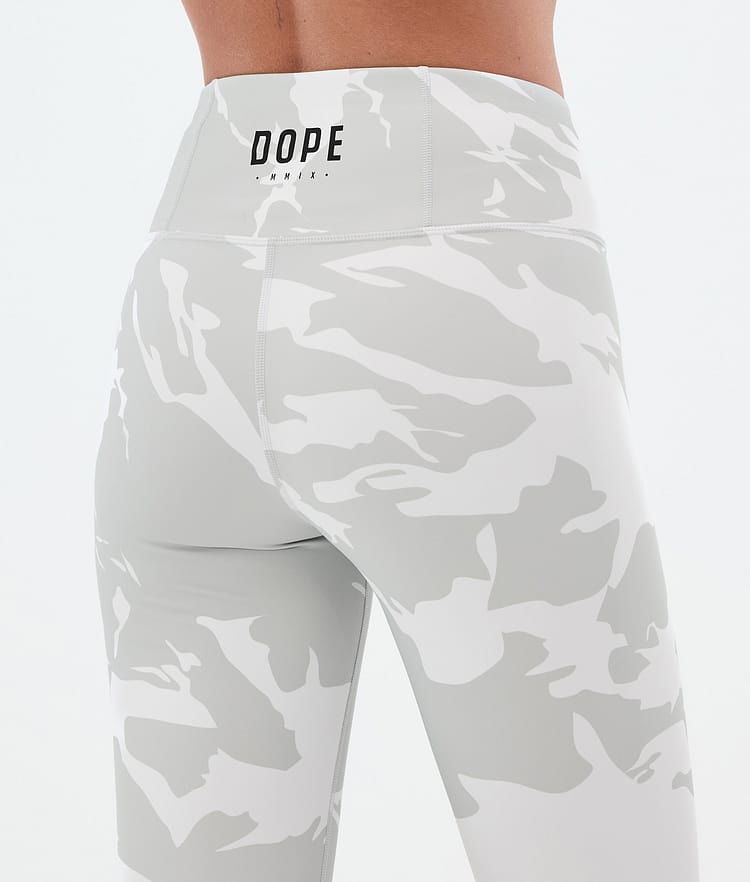 Snuggle W Base Layer Pant Women 2X-Up Grey Camo, Image 6 of 7