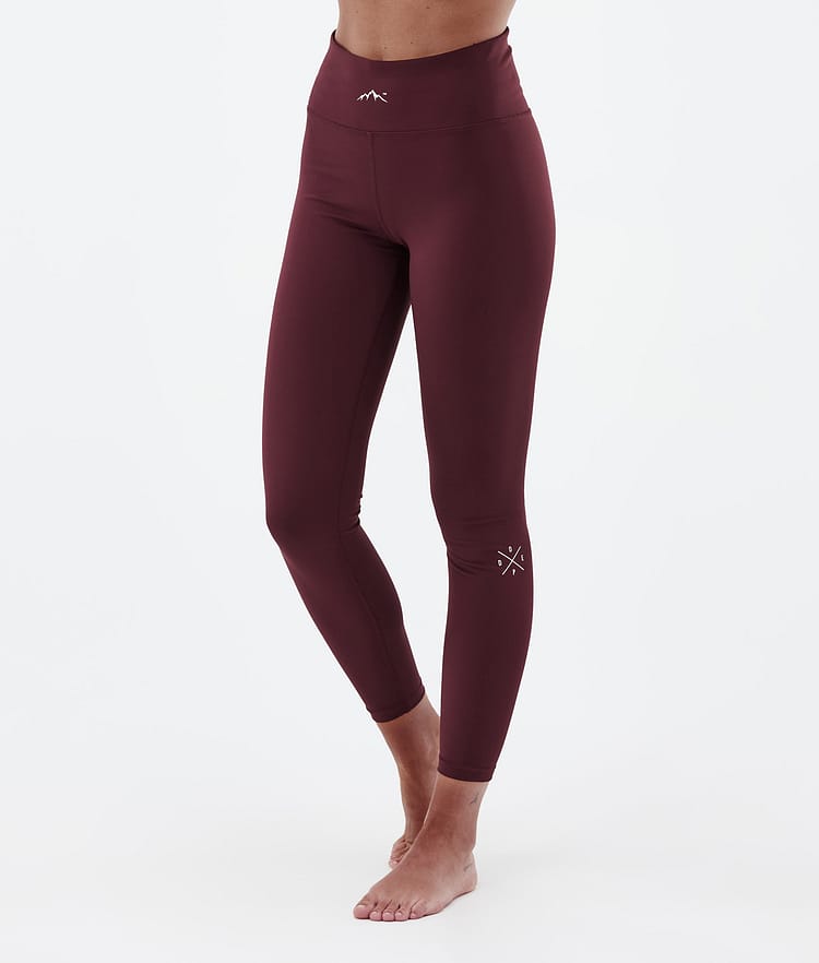 Snuggle W Pantalon thermique Femme 2X-Up Burgundy, Image 1 sur 7