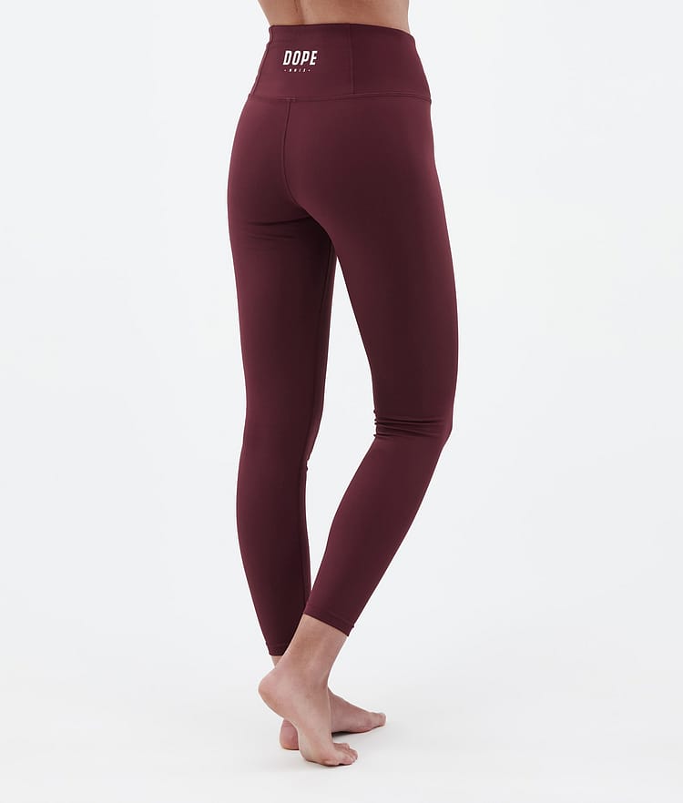 Snuggle W Pantalon thermique Femme 2X-Up Burgundy, Image 2 sur 7
