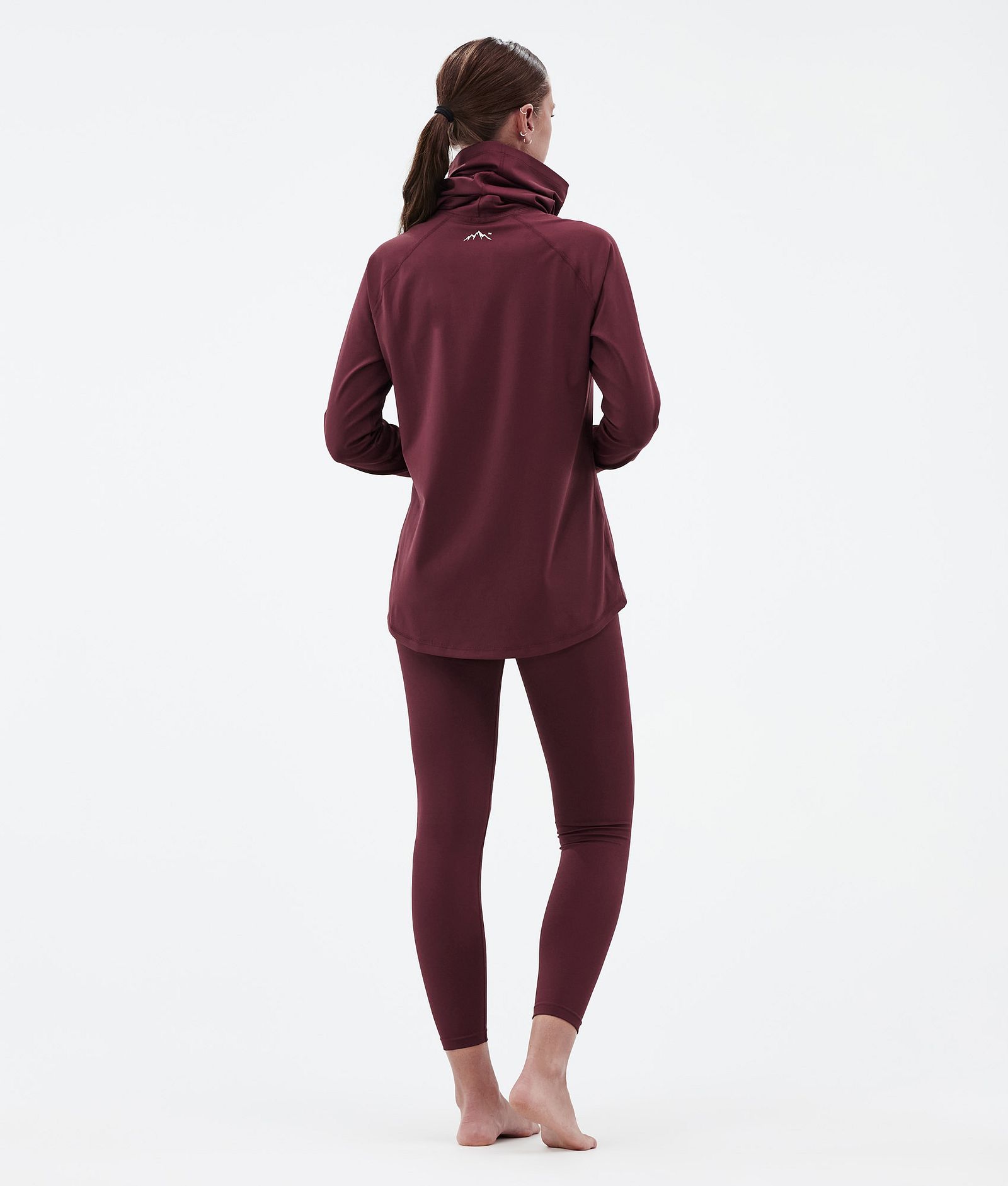 Snuggle W Pantalon thermique Femme 2X-Up Burgundy, Image 4 sur 7