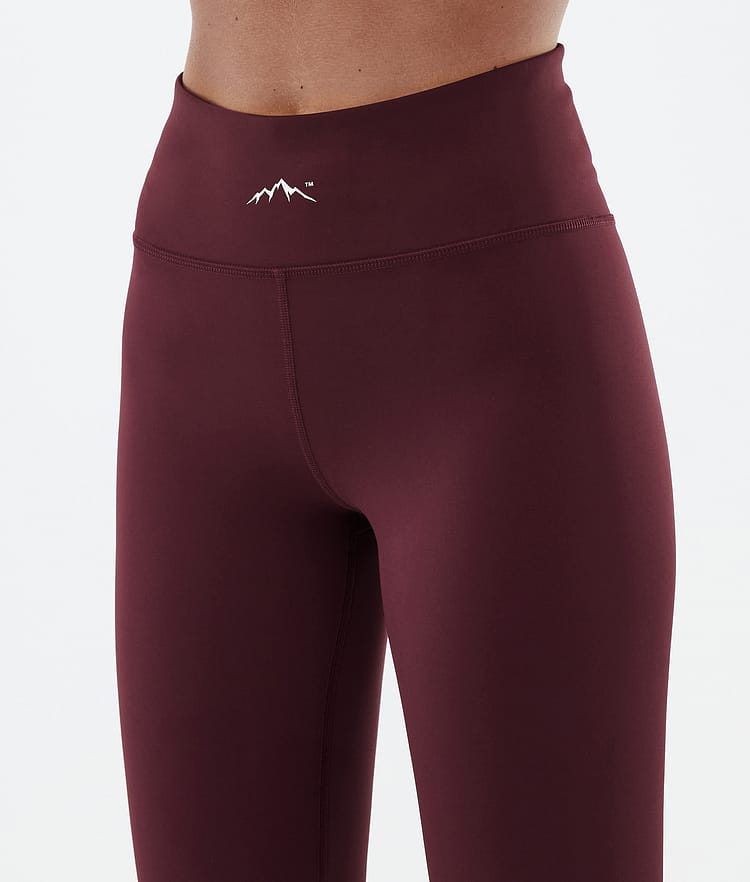 Snuggle W Pantalon thermique Femme 2X-Up Burgundy, Image 5 sur 7