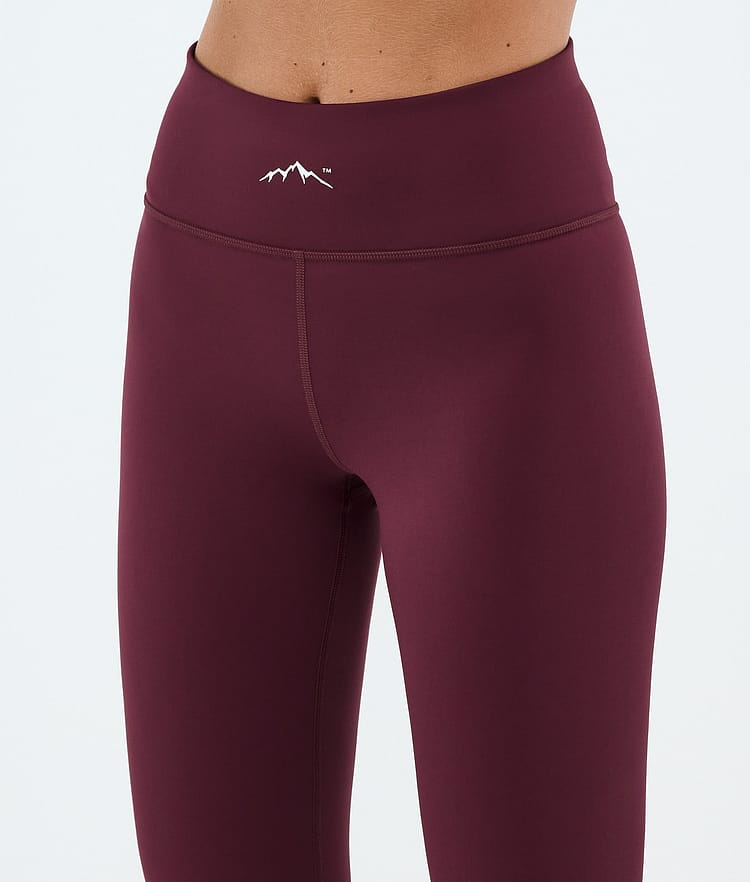 Snuggle W ベースレイヤーパンツ レディース 2X-Up Burgundy, Image 5 of 7
