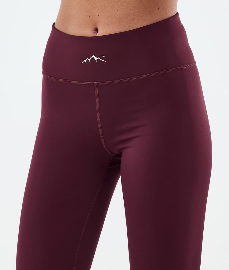 Snuggle W Legginsy Termoaktywne Kobiety 2X-Up Burgundy, Zdjęcie 5 z 7