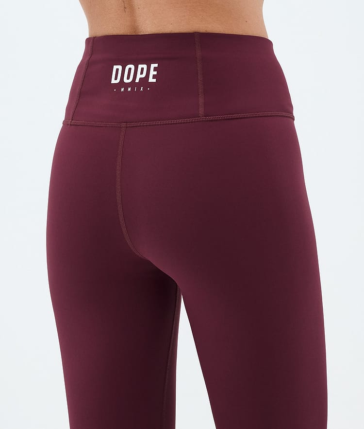 Snuggle W ベースレイヤーパンツ レディース 2X-Up Burgundy, Image 6 of 7