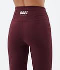 Snuggle W Pantalon thermique Femme 2X-Up Burgundy, Image 6 sur 7