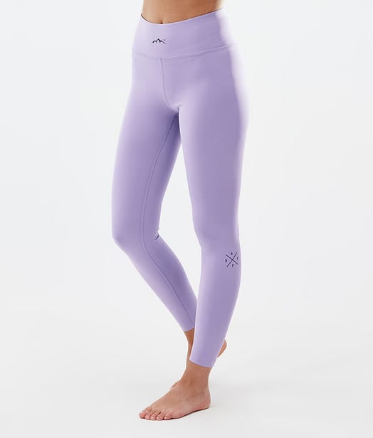 Snuggle W Baselayer tights Dame Faded Violet