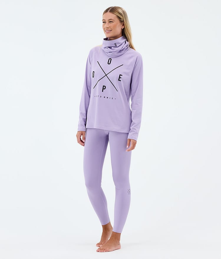 Snuggle W Basislaag Broek Dames 2X-Up Faded Violet, Image 3 of 7