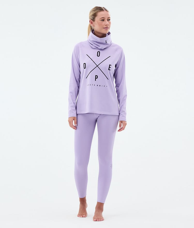 Snuggle W Pantalon thermique Femme 2X-Up Faded Violet, Image 3 sur 7