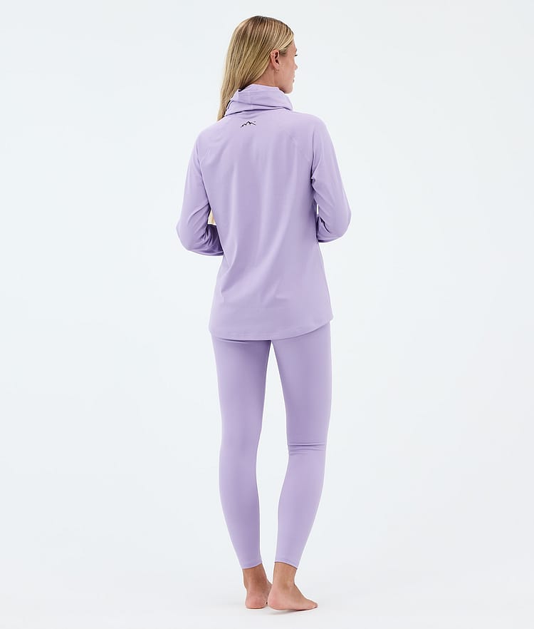 Snuggle W Basislaag Broek Dames 2X-Up Faded Violet, Image 4 of 7