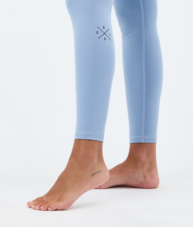 Snuggle W Baselayer tights Dame 2X-Up Light Blue, Image 7 of 7