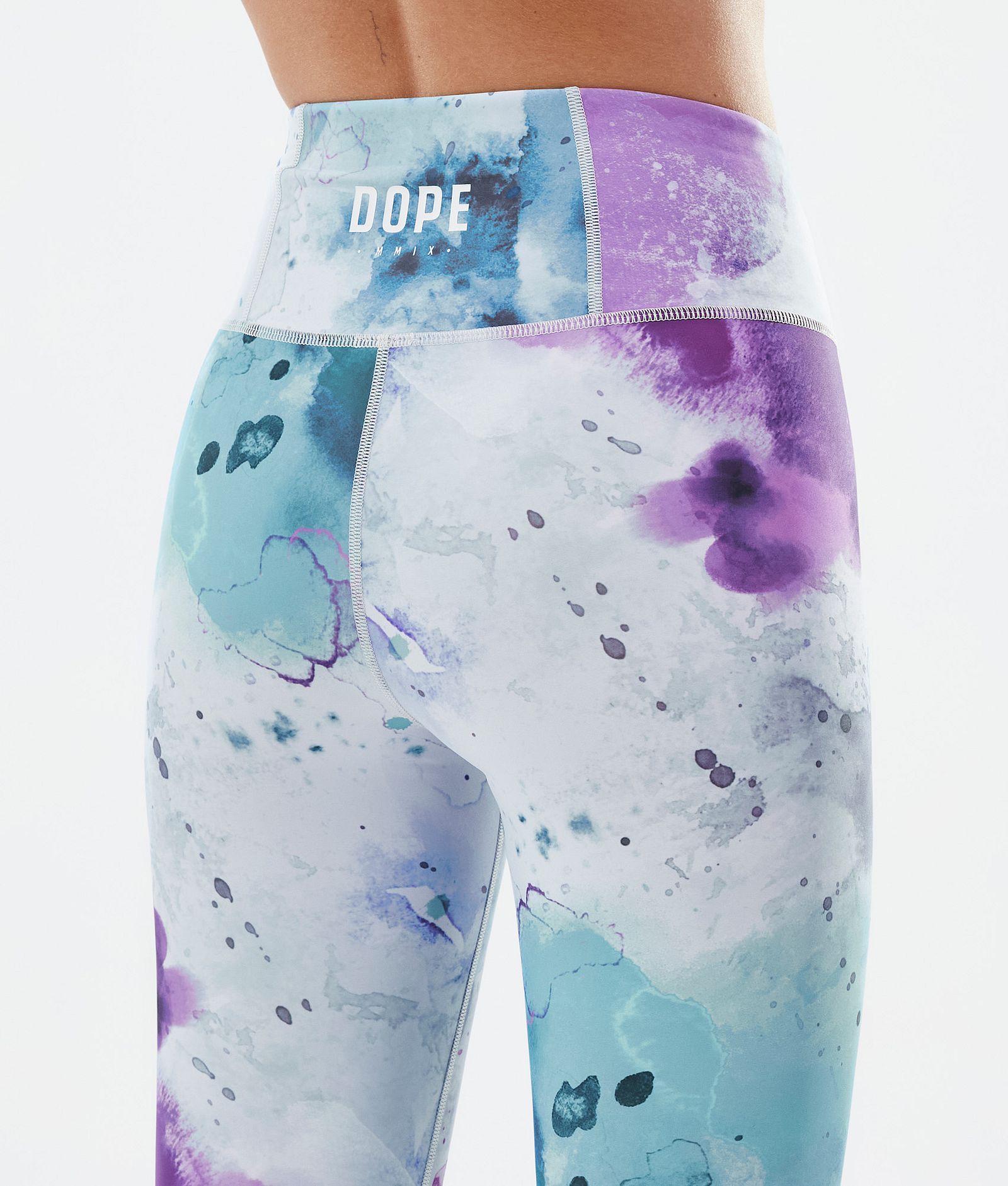 Snuggle W ベースレイヤーパンツ レディース 2X-Up Spray Green Grape, 画像6 / 7
