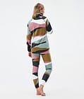 Snuggle W Base Layer Pant Women 2X-Up Shards Gold Muted Pink, Image 4 of 7