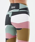 Snuggle W Base Layer Pant Women 2X-Up Shards Gold Muted Pink, Image 6 of 7