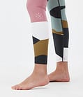 Snuggle W Base Layer Pant Women 2X-Up Shards Gold Muted Pink, Image 7 of 7