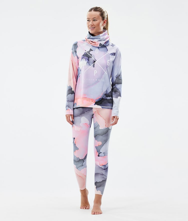 Snuggle W Base Layer Pant Women 2X-Up Blot Peach, Image 3 of 7