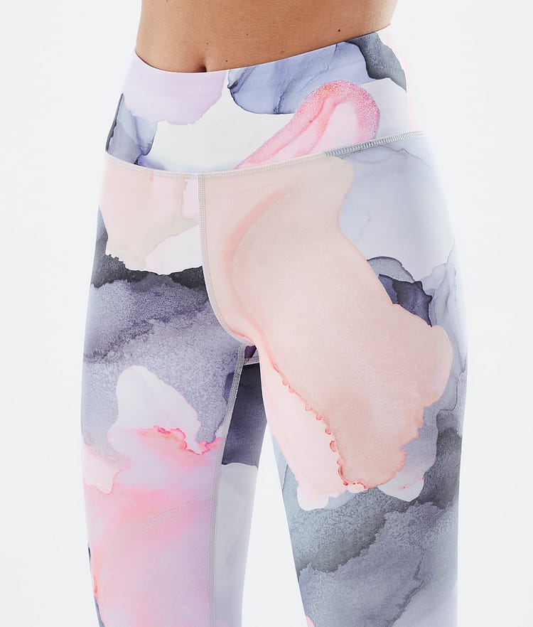 Snuggle W Legginsy Termoaktywne Kobiety 2X-Up Blot Peach