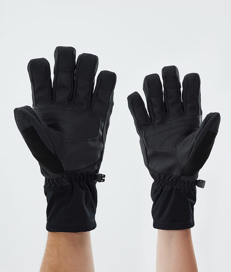Ace Ski Gloves Black, Image 2 of 5