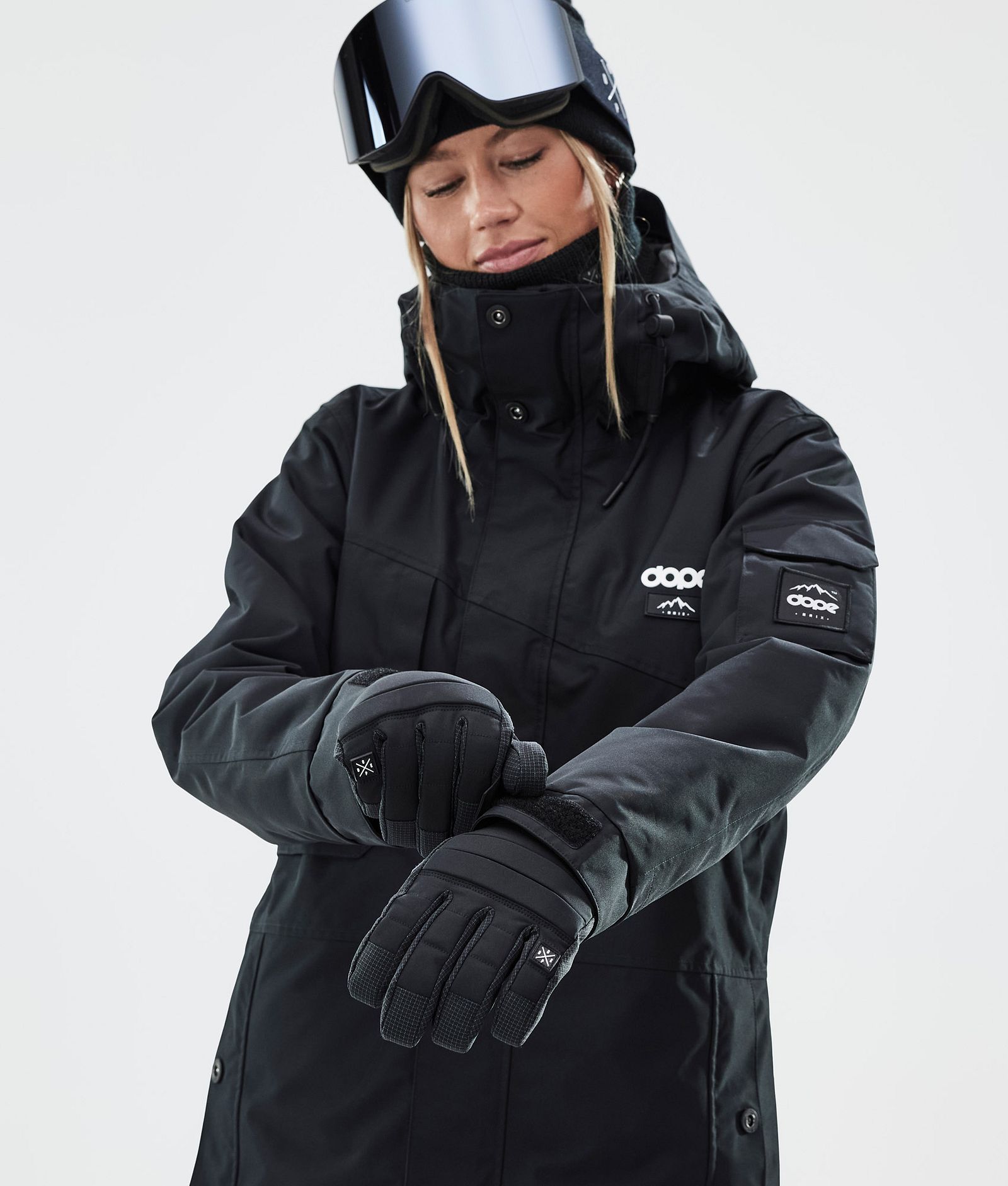 Ace Ski Gloves Black, Image 4 of 5