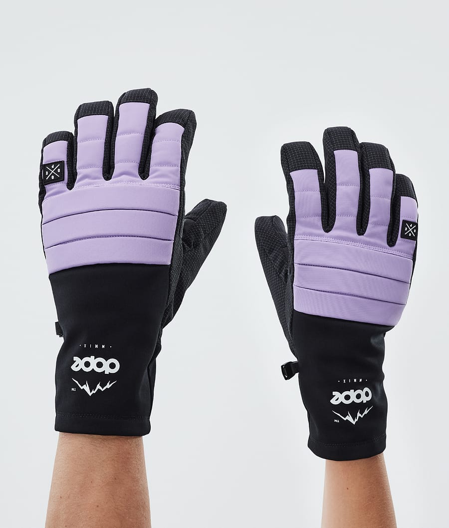 Ace Ski Gloves Faded Violet