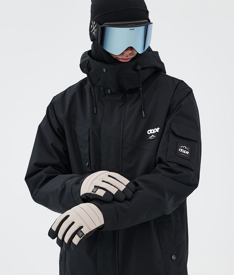 Ace 24 Ski Gloves Sand, Image 4 of 5