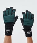 Ace Ski Gloves Bottle Green, Image 1 of 5