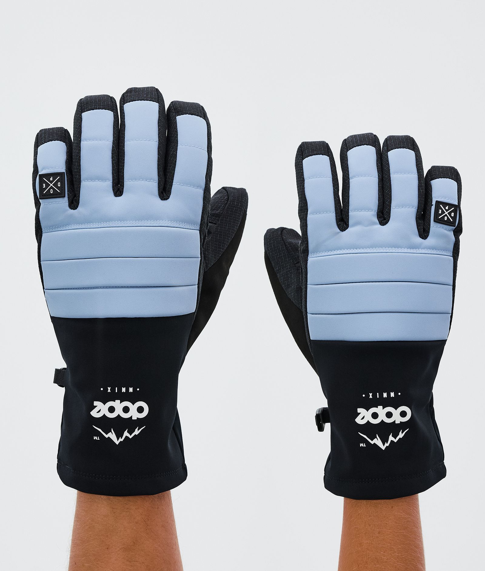 Ace Ski Gloves Light Blue, Image 1 of 5