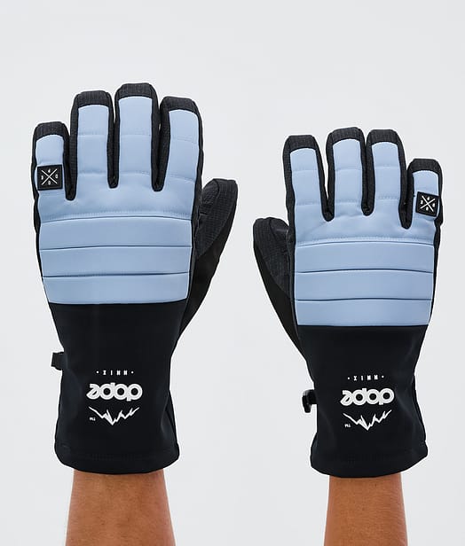 Dope Ace 24 Ski Gloves Light Blue
