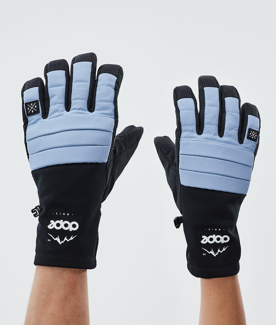 Ace Ski Gloves Light Blue