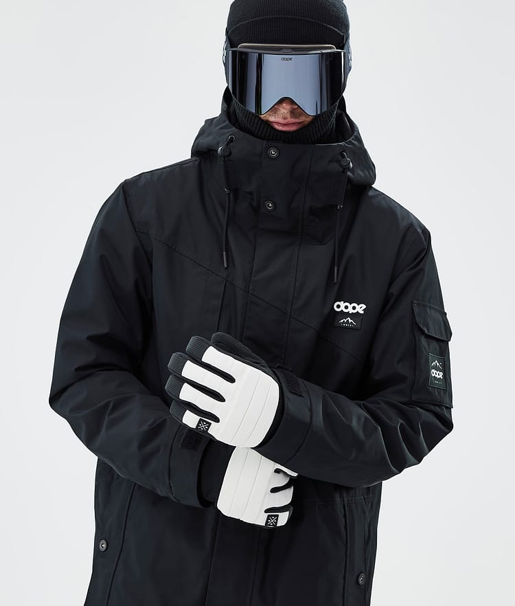 Ace Ski Gloves Old White, Image 3 of 5