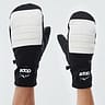 Dope Ace Snow Mittens Old White