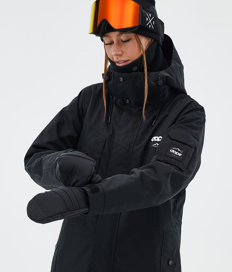 Ace 24 Snow Mittens Black, Image 4 of 5