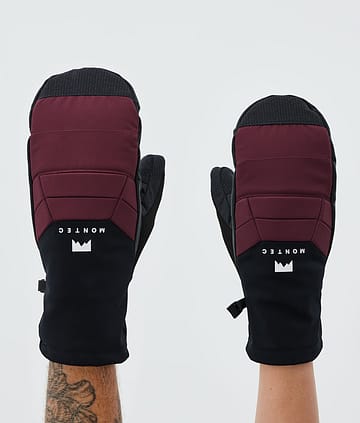 Kilo 2024 Snow Mittens Burgundy