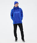 Cozy II Fleece Hoodie Men Cobalt Blue, Image 3 of 7