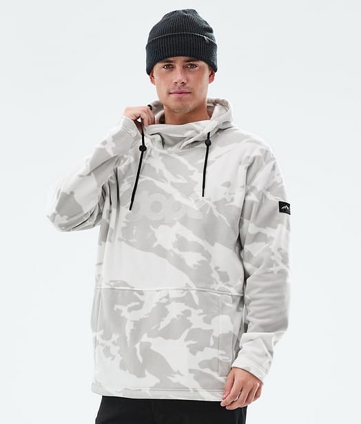 Cozy II Fleece Hoodie Men Grey Camo
