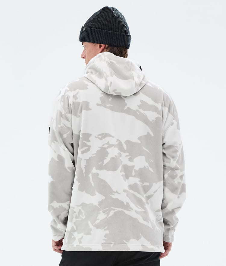 Cozy II Fleece Hoodie Men Grey Camo, Image 6 of 7
