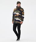 Cozy II Fleece Hoodie Herren Shards Gold Green, Bild 3 von 7