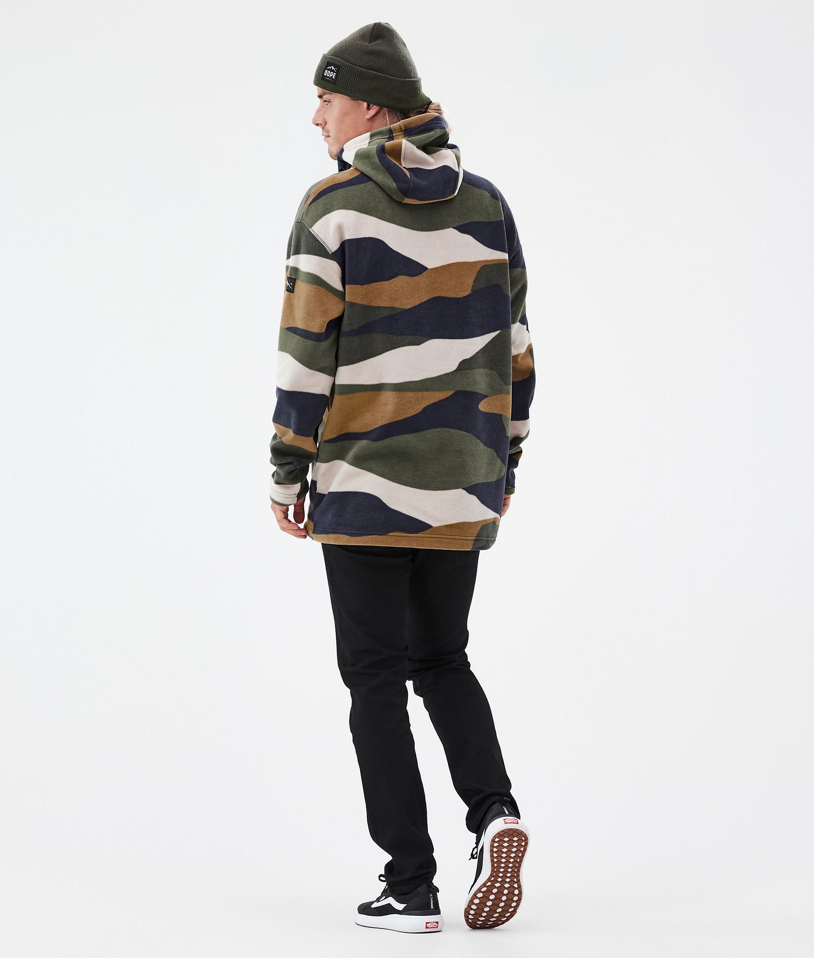 Cozy II Fleece Hoodie Herren Shards Gold Green, Bild 4 von 7