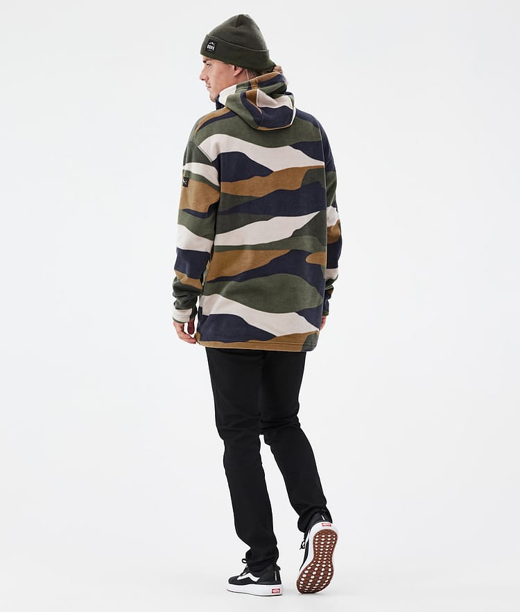 Cozy II Pull Polaire Homme Shards Gold Green