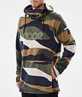 Cozy II Fleece Hoodie Herren Shards Gold Green, Bild 7 von 7