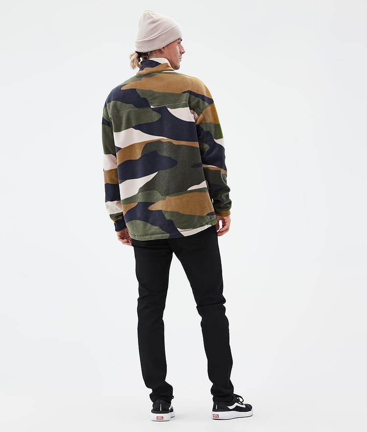 Comfy Sweat Polaire Homme Shards Gold Green