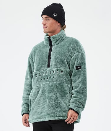 Pile Forro Polar Hombre Faded Green