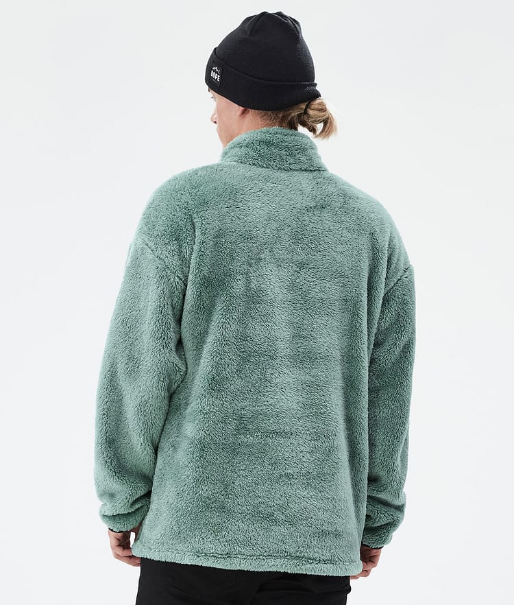 Pile Fleecepullover Herren Faded Green