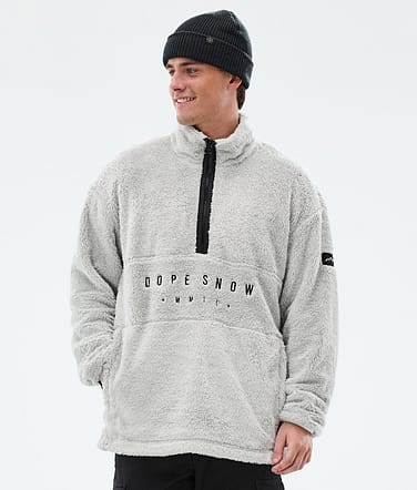 Pile Forro Polar Hombre Light Grey